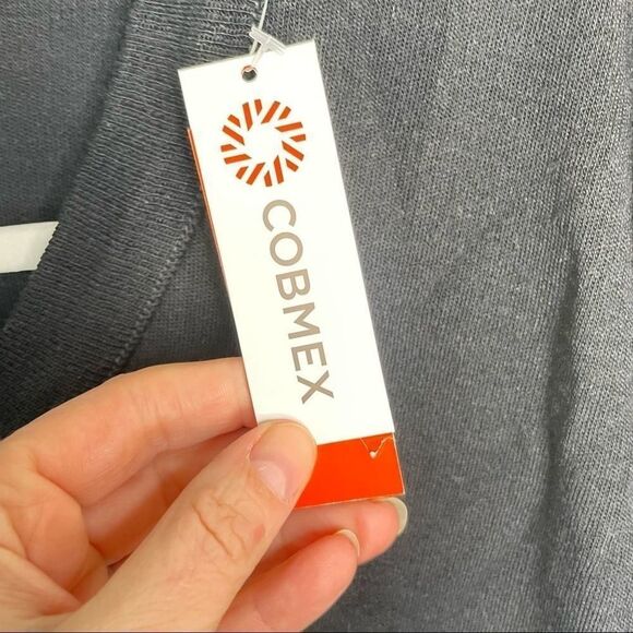 NWT Cobmex Unisex Heavyweight V-Neck Long Sleeve Pullover sz. Large #OO - Picture 5 of 11